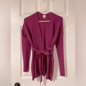 Warm cardigan, like new.